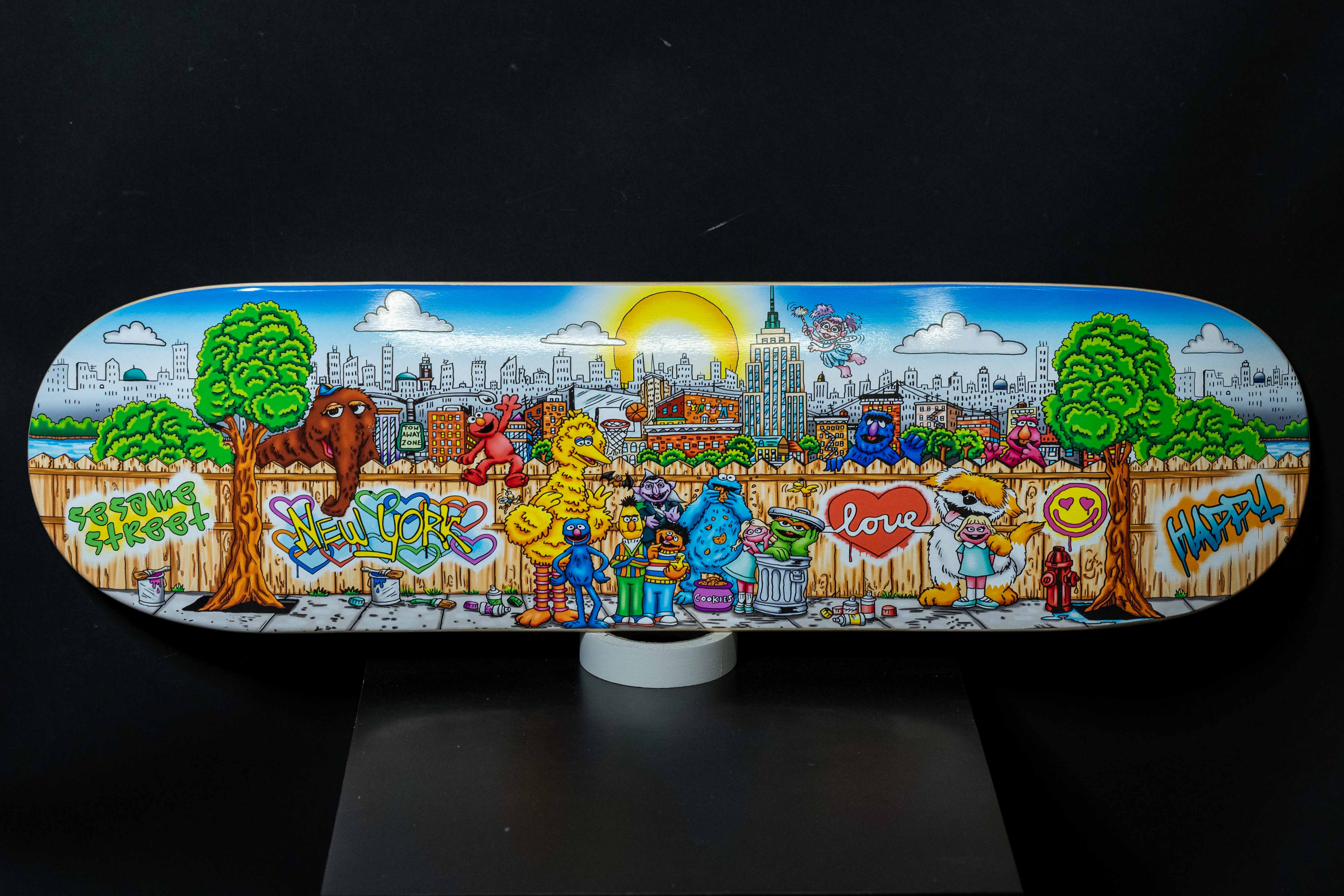 Sesame Street Skateboard Heather Fazzino
