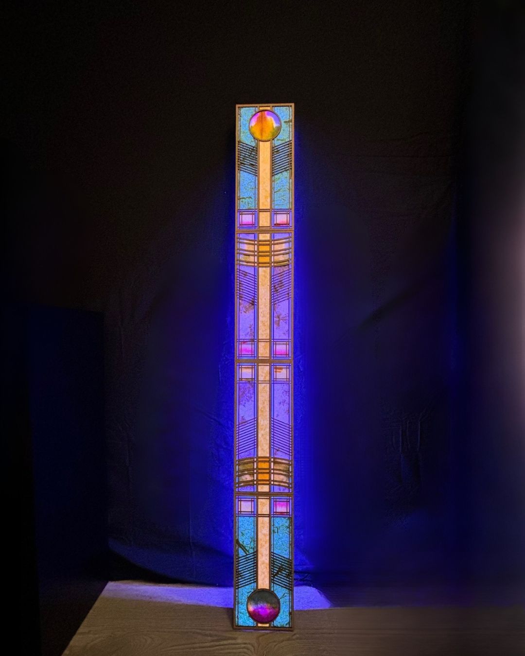 Tie Dye Wall Sconce Luminary Kendrick Cowdery